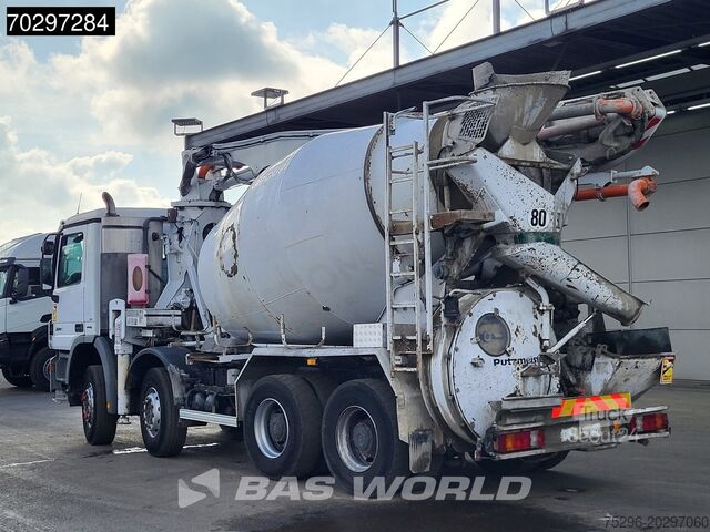 Pompe à béton Mercedes Actros 3241 8X4 7m3 Putzmeister PUMI Big-Axle S...