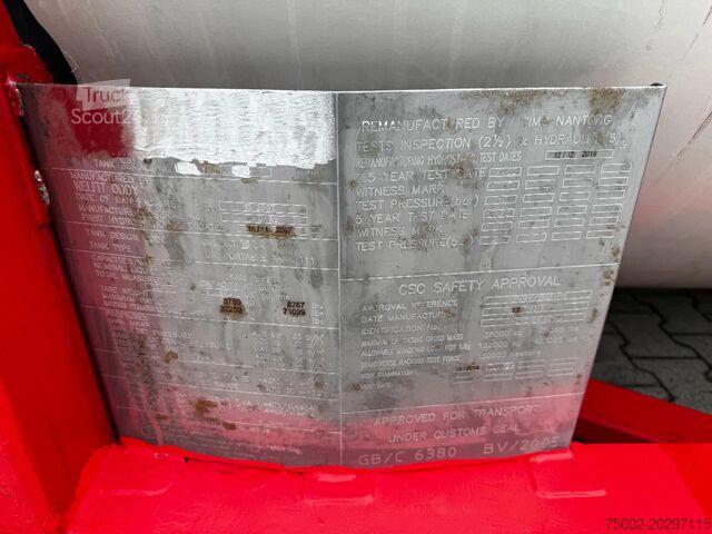 Tankcontainer Welfit Oddy 20FT ISO, 24.990L / 1-COMP / 3 BAFFELS / T11 / ...