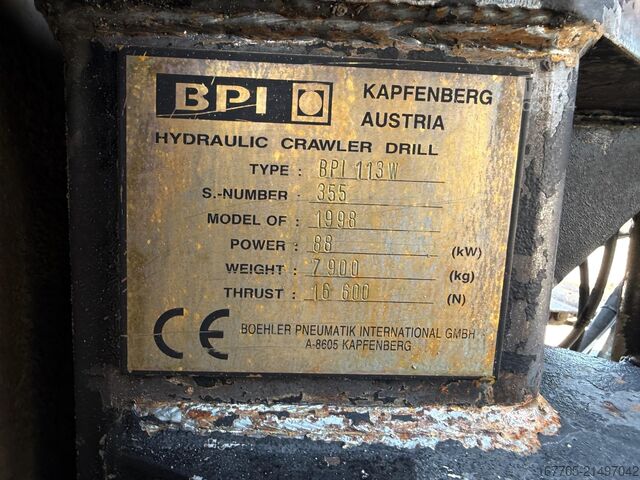Wiertnica Boehler BPI 113