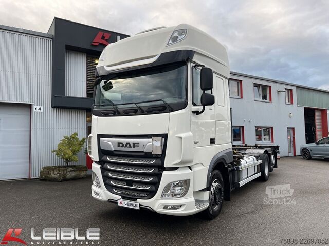 Değiştirilebilir kasalı kamyon DAF XF 480 6x2 BDF-SDG/ Multiwechsler*Lenkachse*