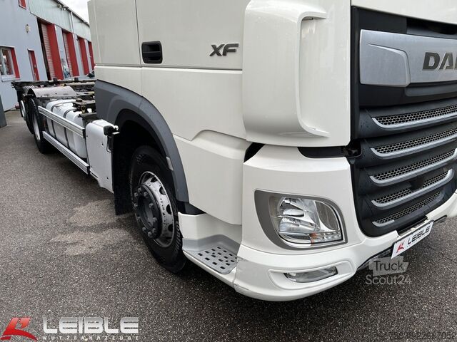 Değiştirilebilir kasalı kamyon DAF XF 480 6x2 BDF-SDG/ Multiwechsler*Lenkachse*