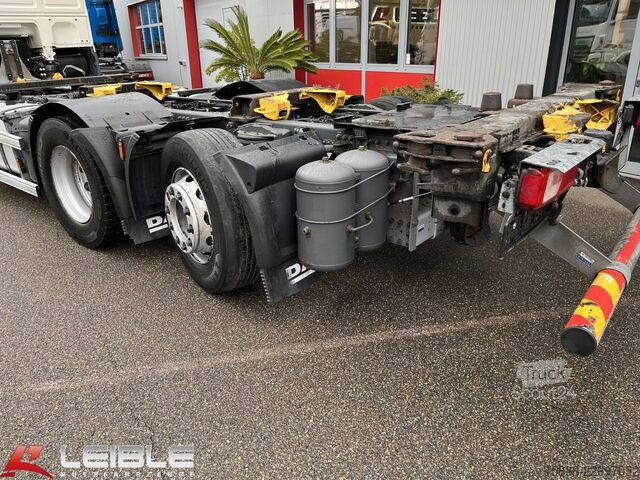 Değiştirilebilir kasalı kamyon DAF XF 480 6x2 BDF-SDG/ Multiwechsler*Lenkachse*