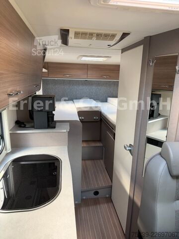 Camping-car semi-intégré ETRUSCO V 6.6SB,Stanklima,Wechselrichter.,Solar, AHK, TV
