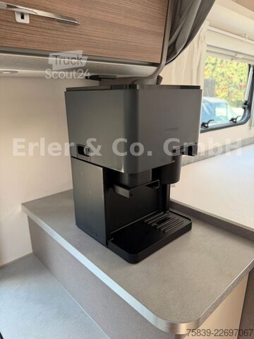 Camping-car semi-intégré ETRUSCO V 6.6SB,Stanklima,Wechselrichter.,Solar, AHK, TV
