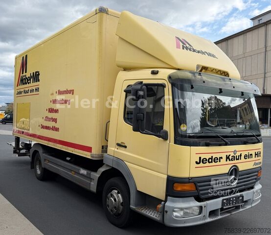 Fourgon tôlé MERCEDES-BENZ 815, LBW gefaltet, Blattfederung