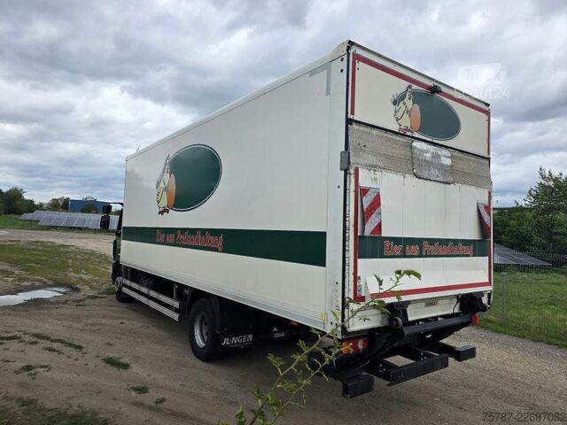 Kutu kamyonu DAF LF 260 Koffer 14 Tonner, LK,BW, Rückfahrkamera