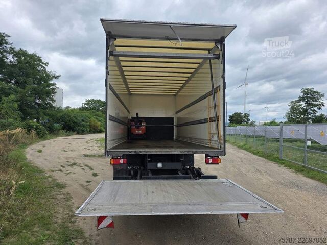 Kutu kamyonu DAF LF 260 Koffer 14 Tonner, LK,BW, Rückfahrkamera