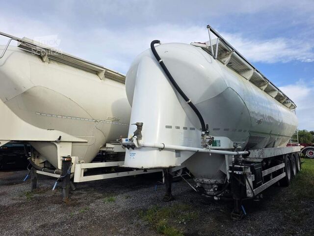 Silo yarı römork SPITZER 55 cbm Silo, 6 Kammern, WABCO Smart Bord, ALCOA