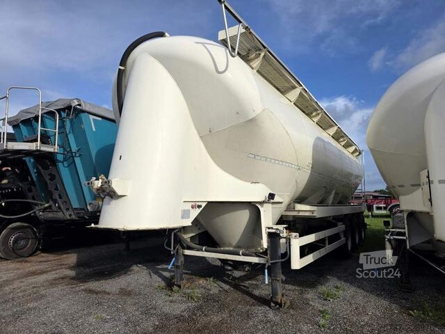 Silo yarı römork SPITZER 55 cbm 6 Kammern, 6 Dockdeckel,  ALCOA LM