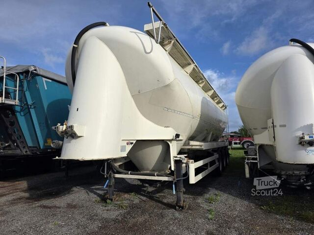 Silo yarı römork SPITZER 55 cbm 6 Kammern, 6 Dockdeckel,  ALCOA LM