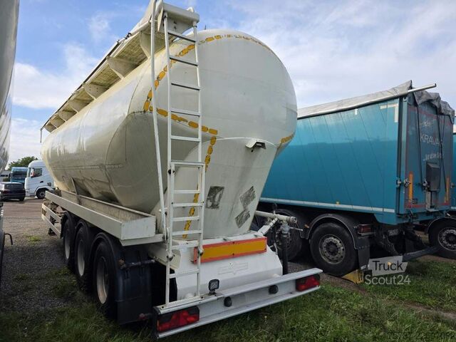 Silo yarı römork SPITZER 55 cbm 6 Kammern, 6 Dockdeckel,  ALCOA LM