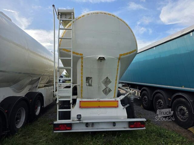 Silo yarı römork SPITZER 55 cbm 6 Kammern, 6 Dockdeckel,  ALCOA LM
