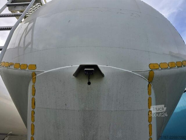 Silo yarı römork SPITZER 55 cbm 6 Kammern, 6 Dockdeckel,  ALCOA LM