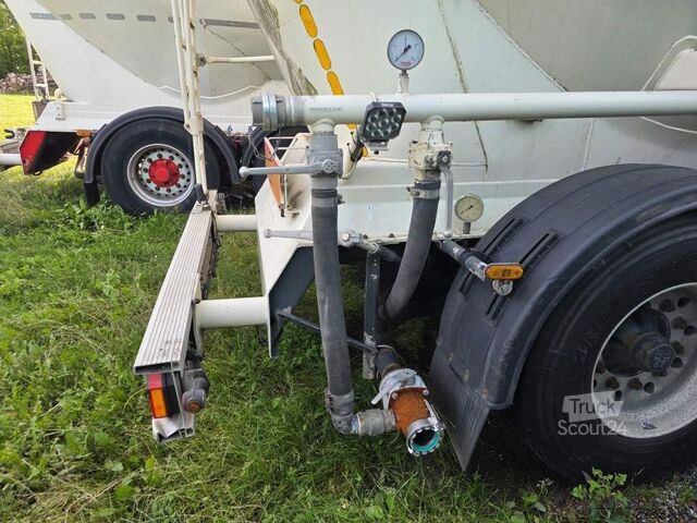 Silo yarı römork SPITZER 55 cbm 6 Kammern, 6 Dockdeckel,  ALCOA LM