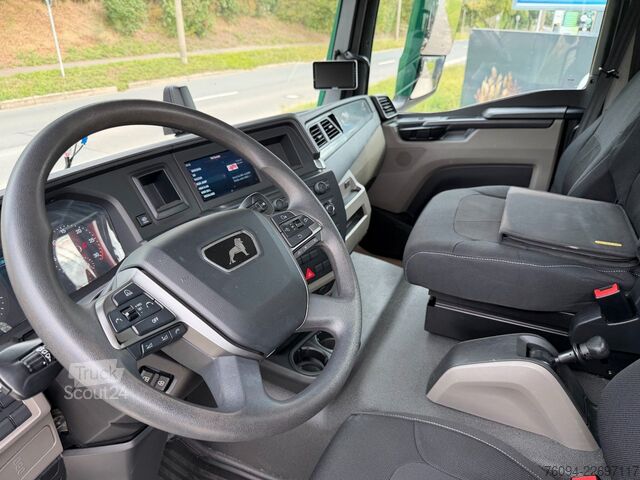 Kravas automašīnai uzstādīts celtnis MAN TGM 18.320 4x2 Kipper KRAN 15m FUNK AHK
