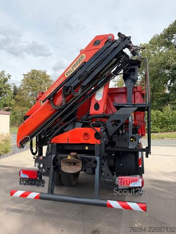 Sklápěcí vůz MAN TGM 18.290 4x4 Kipper KRAN 14m FUNK AHK