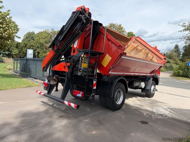 Sklápěcí vůz MAN TGM 18.290 4x4 Kipper KRAN 14m FUNK AHK