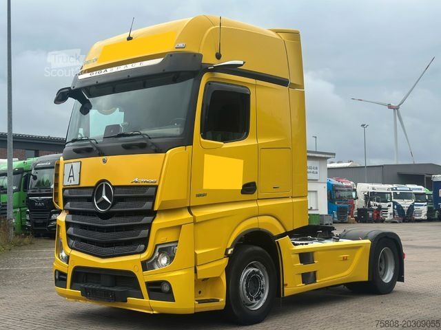 Стандартный седельный тягач MERCEDES-BENZ Actros 1851 GigaSpace 2Tanks Retarder