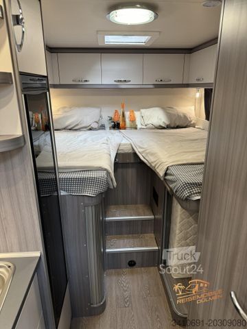 Polointegrovaný obytný vůz HOBBY Optima OnTour T65 GE SAT TV Navi RFK Markise Duo