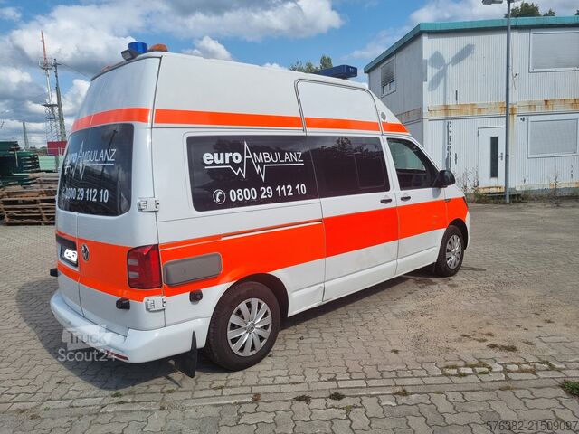 κλειστό βαν VW T6 Krankenwagen Rettungwagen