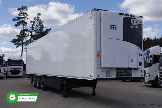 Refriģeratora puspiekabe SCHMITZ CARGOBULL SKO DoubleDeck FP 60 SLXi300 LiftingAxle