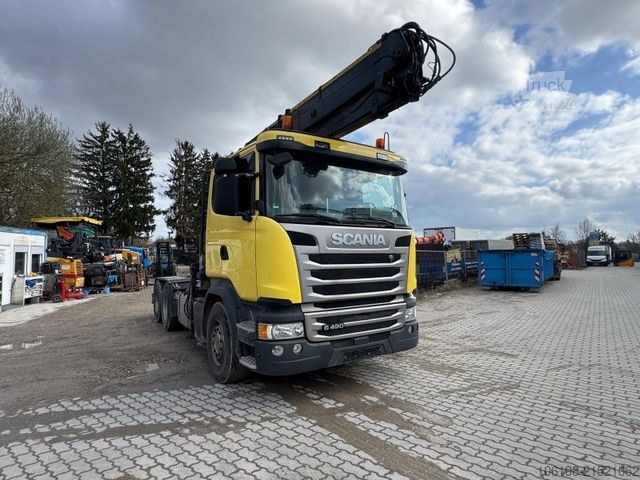 Лісовоз SCANIA 490