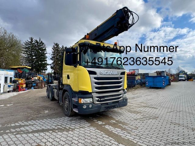 Лісовоз SCANIA 490