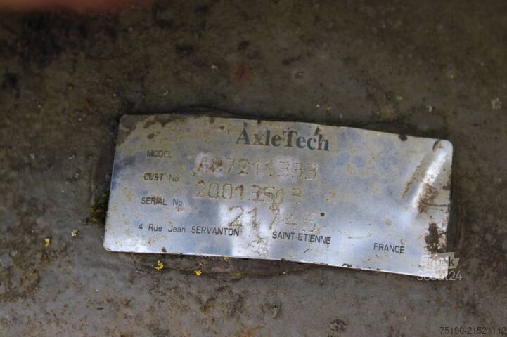 Parte del telaio Terberg Drive Axle 4x4 achteras 4x4