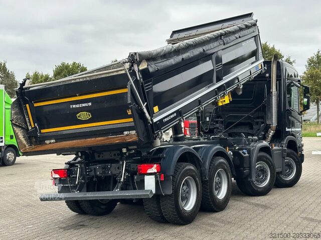 3-zijdige kipper Scania G460 XT Super 8x4 Meiller 3 Side Tipper / Damag...