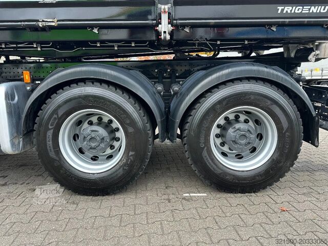 3-zijdige kipper Scania G460 XT Super 8x4 Meiller 3 Side Tipper / Damag...