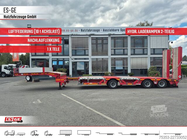 Tieflader-Sattelauflieger FAYMONVILLE Multimax Satteltieflader (1+2) - nachlaufgelenkt