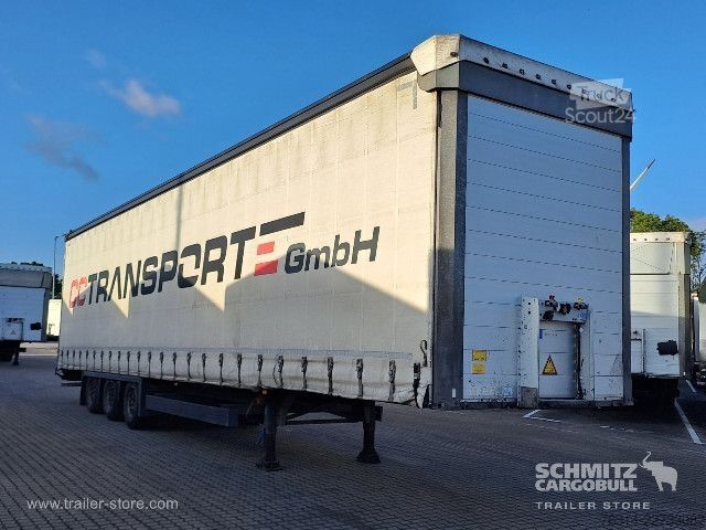 Semirremolque abierto con toldo Schmitz Cargobull Curtainsider Mega