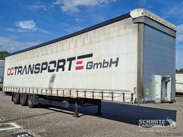 Semirremolque abierto con toldo Schmitz Cargobull Curtainsider Mega Getränke
