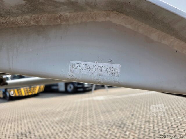 Silo oplegger FELDBINDER EUT 37.2/6845/A/2 | Alu-Felgen | 37.000l