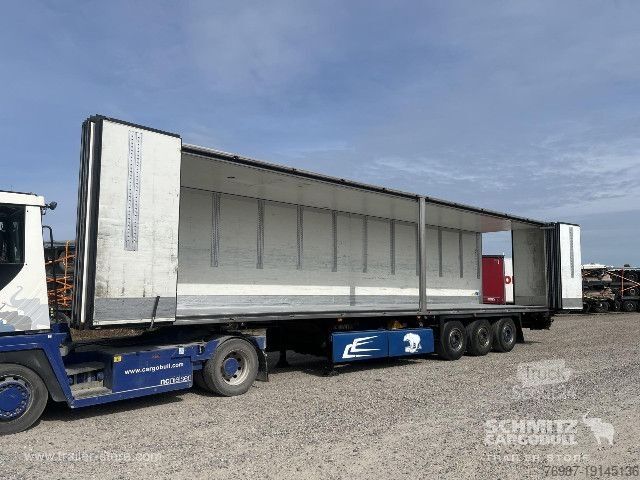 Kühlauflieger Schmitz Cargobull Tiefkühler Faltwand Doppelstock