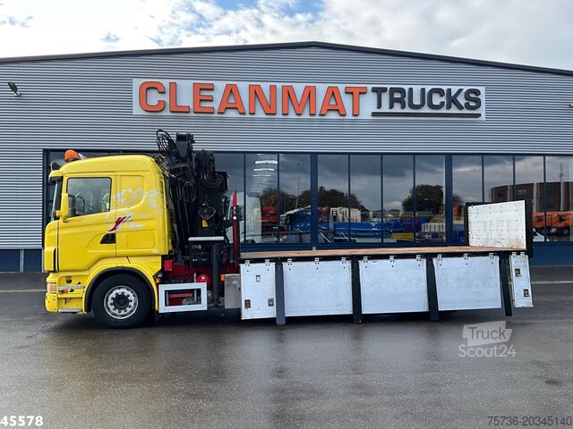 Kipper met kraan Scania R 380 Palfinger 29 Tonmeter laadkraan + Fly-Jib