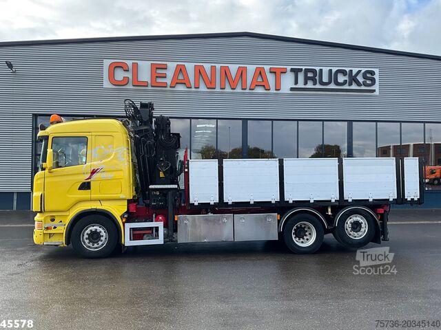 Kipper met kraan Scania R 380 Palfinger 29 Tonmeter laadkraan + Fly-Jib