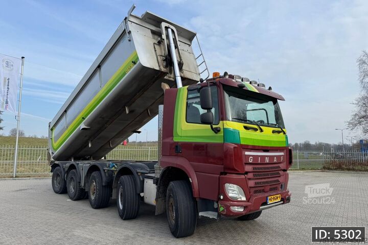 Ribaltabile Ginaf X6 5350 Day Cab, Euro 6, 10x6 / Asfaltkipper / ...