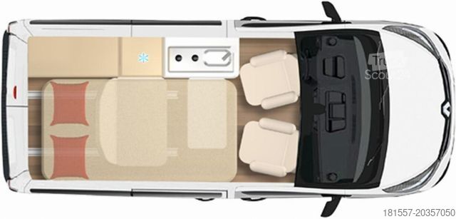 Camper BÜRSTNER Playa Limited C 500 170 PS Autom.,Markise,Isofix