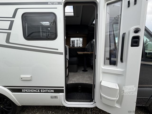 Camping-car semi-intégré HYMER/ERIBA ML-T Xperience 570 AHK, Autark, Leder, Sofort