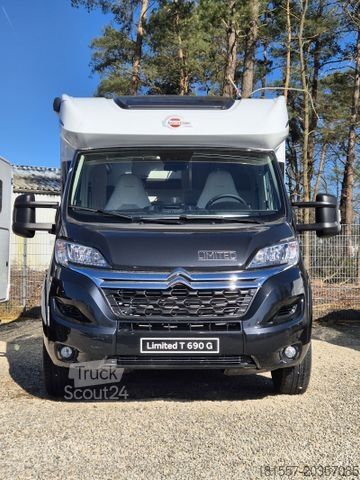 Camper semintegrato BÜRSTNER Limited T 690 G 165 PS, Hubbett, Safety Paket