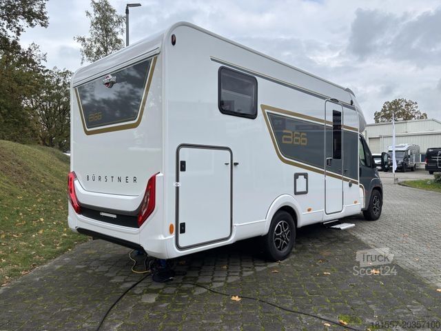 Camper semintegrato BÜRSTNER B66 TD 732 Automatik, Leder, Sofort Verfügbar