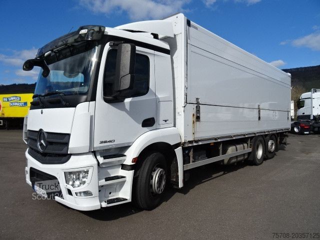 Box truck MERCEDES-BENZ 2540 Antos*7,8 m Schwenkwand*NLA*2 to LBW*2x AHK