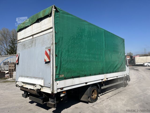 Curtain sider van DAF LF 45.180, Manual, Blatt / Blatt, LBW