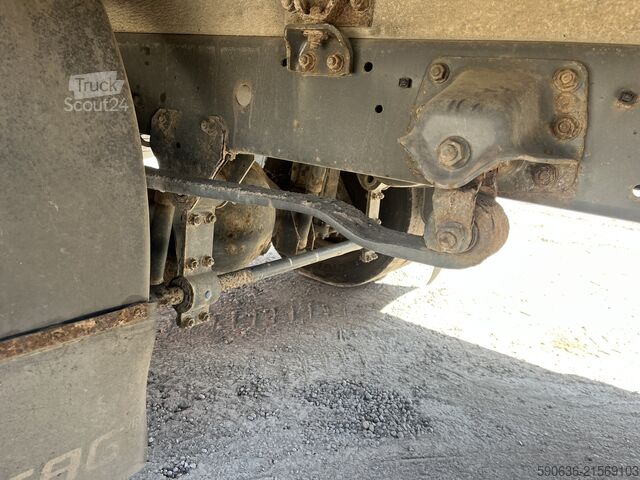 Curtain sider van DAF LF 45.180, Manual, Blatt / Blatt, LBW