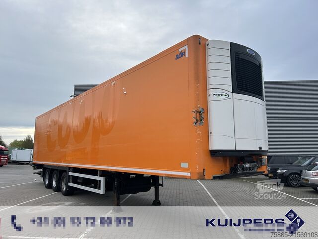 Transporte refrigerado/congelado SOR Iberica SOR-S3E / Carrier Vector 1550 / Frigo / BPW Dru...