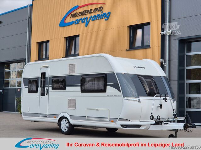 Caravane HOBBY DeLuxe 495 UL *Mover*Einzelbetten*TV*Fahrradträg