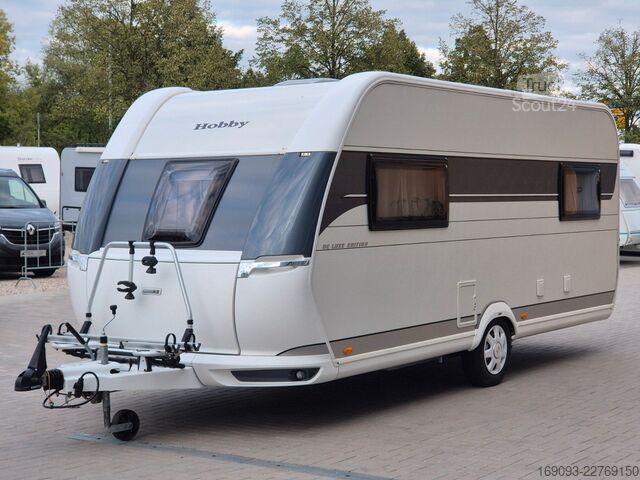 Caravane HOBBY DeLuxe 495 UL *Mover*Einzelbetten*TV*Fahrradträg