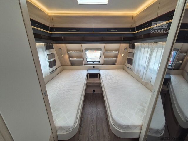 Caravane HOBBY DeLuxe 495 UL *Mover*Einzelbetten*TV*Fahrradträg