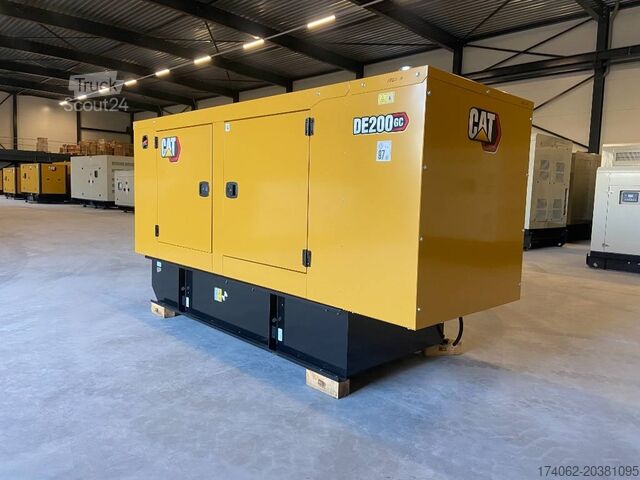 Agrégat CAT DE200GC - 200 kVA Stand-by Generator - DPX-18211